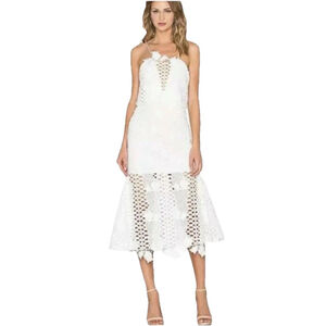 Alice McCall Love Light Lace Maxi Dress Sz 2 Formal Party Mermaid Wedding $350